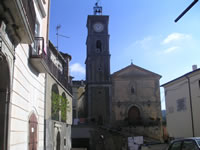 La Chiesa dell'Annunziata affiancata dall'imponente campanile