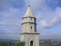 La cupola cuspidale del campanile della Chiesa Madre di Santa Maria Assunta