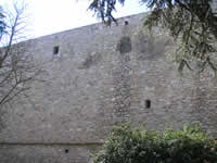 Le mura del castello di Ariano Irpino