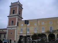 La torre del  palazzo del Vescovado di Ariano Irpino