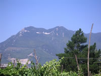 Montevergine visto dall'alto della Collina "Tuoro"