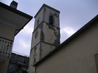 Il campanile della chiesa di S. Nicola di Bari