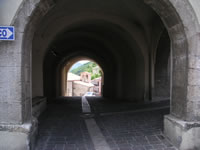 L'arco sotto alla chiesa Madre di S. Bartolomeo Apostolo