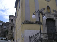 Il campanile della chiesa della Confraternita del Rosario