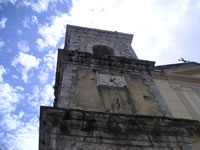 La torre campanaria della chiesa di Santa Maria degli Angeli