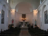 L'interno della chiesa di S. Marciano