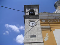 La torre campanaria della chiesa di Santa Maria della Cancellata