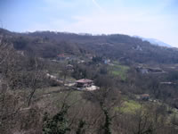 Panorama che si ammira da San Barbato