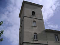 La torre campanaria della chiesa di S. Modestino