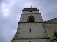 Il campanile del Santuario di Sant'Antonio da Padova, un tempo chiesa di Santa Maria Assunta