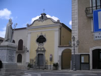 La facciata della chiesa di San Giuseppe