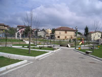 Il Parco della Pace, progettato dall'architetto Joseph Cecere