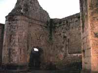 All'interno dell'Abbazia del Goleto