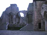 Un angolo dell'Abbazia del Goleto