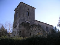 Rudere di un bel palazzo di campagna prima di giungere a S. Angelo all'Esca