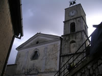 La Chiesa di San Giovanni presso la frazione Ferrari