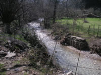 Fiume Sabato ai margini della Civita di Ogliara