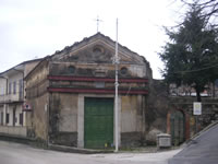 La diruta Chiesa dedicata alla Madonna di Costantinopoli